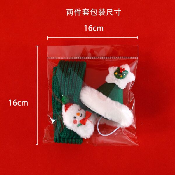 Wholesale pet knitted Christmas scarf cat dog Pet Clothes