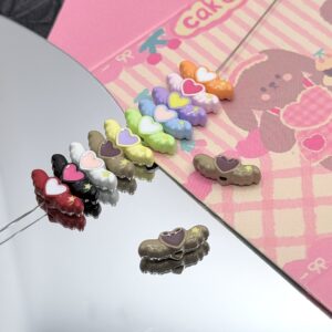 Milk Tea Brown / 13.7*4.7mm, hole approximately 1.8mm