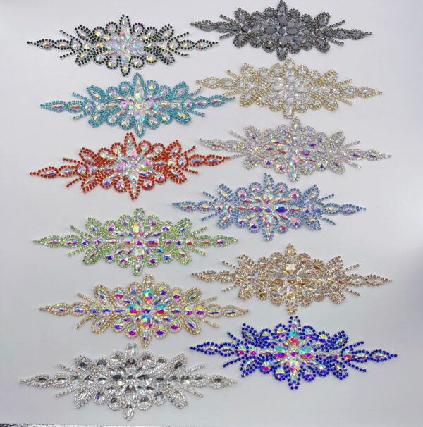 Wholesale Color nail bead inlaid diamond adhesive series DIY Patches