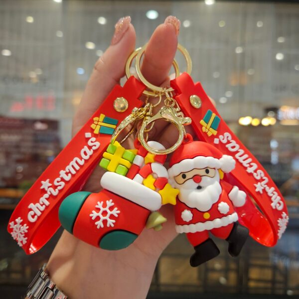 O1CN01pdlE8P1YrLe0WkUv7_2214989783112-0-cib Wholesale Christmas Santa Claus Elk Keychain