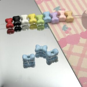 Baby blue / About 6.8*4.6mm