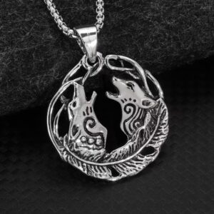 Ancient silver necklace/8