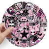 Wholesale 50pcs Gothic Graffiti Stickers Dark Skull Stickers