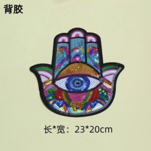 Palm eyes -------- Adhesive style