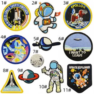 Planet cloth stickers 11 pack