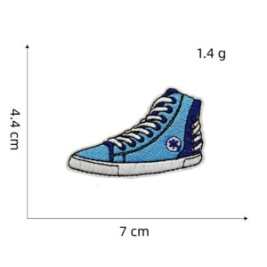 Blue Series cloth stickers 16#