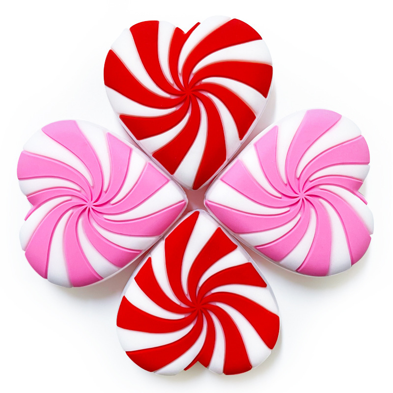 Wholesale Heart Candy Beads Holiday Decoration Focal Beads