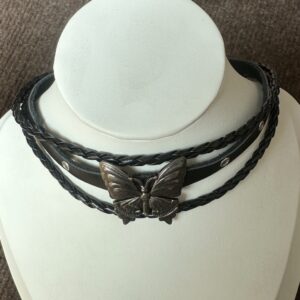 982-double layer butterfly collar