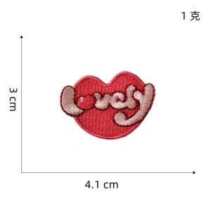 3# love self-adhesive embroidery paste