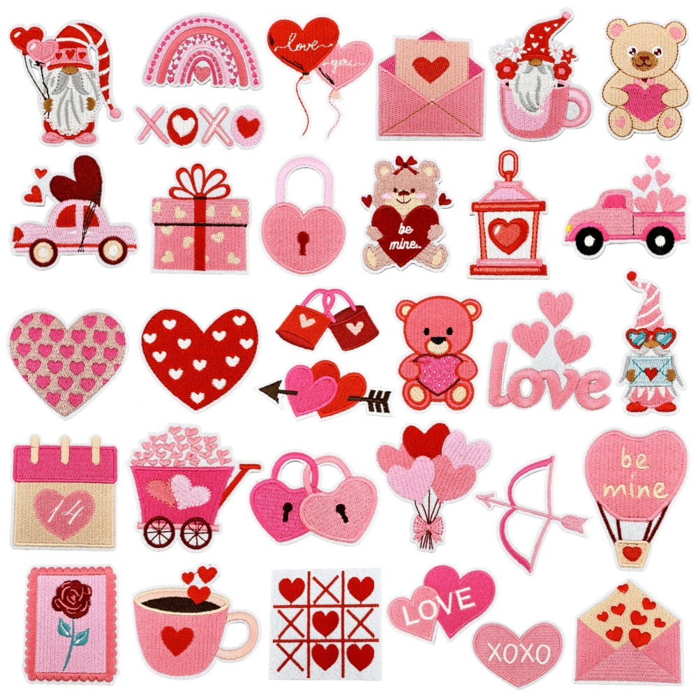Wholesale Pink Love Envelope Valentine's Day Cartoon DIY Patches