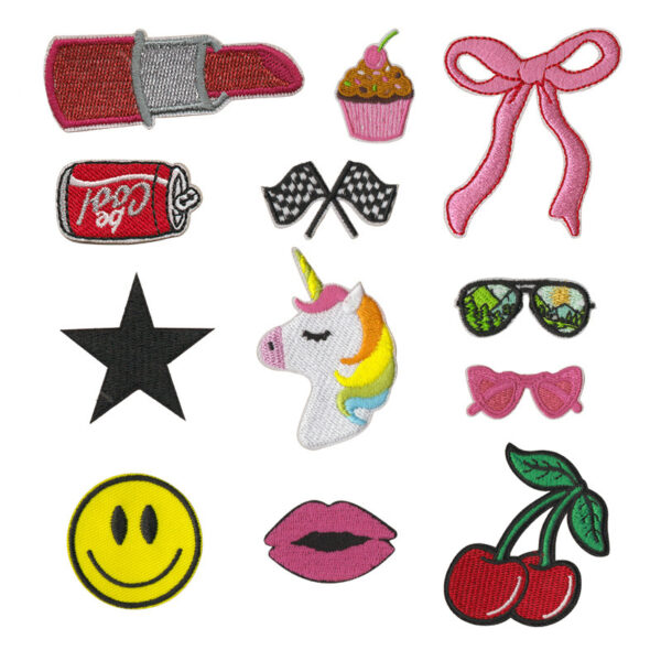O1CN01plWMA91kzNw2WUNnU_1703404754-0-cib Wholesale Cartoon Lipstick Bottle Animal Bow DIY Patches