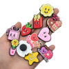 Wholesale Random 100pcs Valentine's Day series diverse cartoon Croc Charms