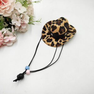 Leopard print belt / S code diameter 13.5cm