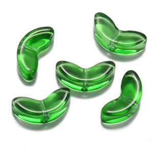 Green leaves (20/pack) / Flowers 9*9mm leaves 14*7mm aperture 1mm