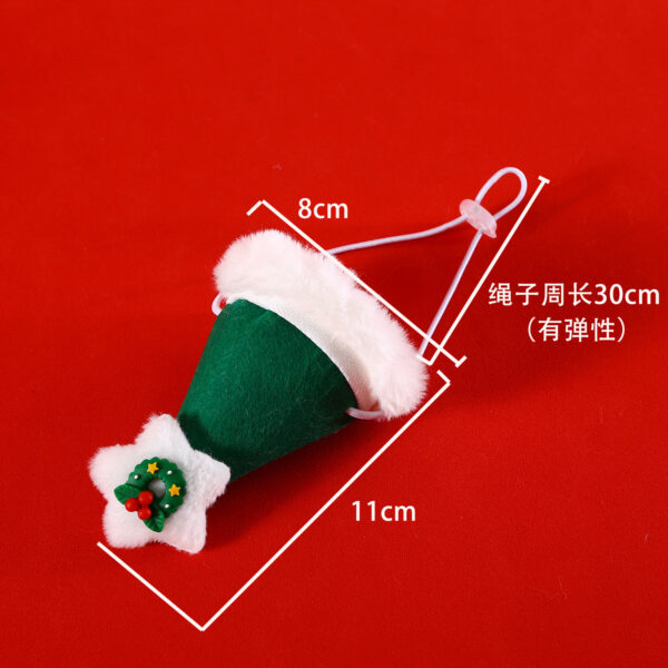 Wholesale pet knitted Christmas scarf cat dog Pet Clothes