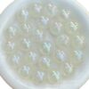 Wholesale 10pcs 20mm luminous UV straight hole acrylic beads