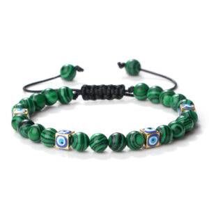 Malachite / Silver Square