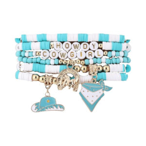 Blue polymer clay 6-piece set