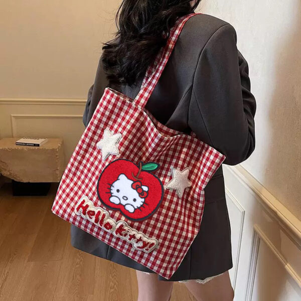 Wholesale Red Cute Apple Cat Embroidery DIY Patches