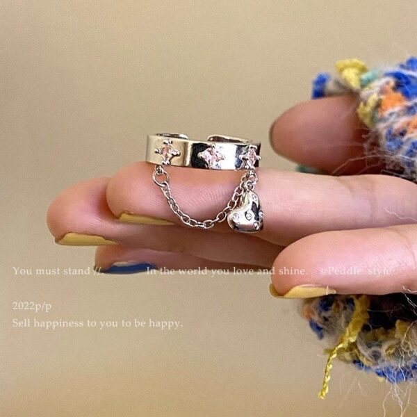 O1CN01pu8qR61xz0To9bAVq_2213334886513-0-cib Wholesale Sweet Cool Chain Tassel Ring