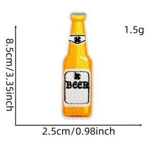 Beer cloth sticker 2#
