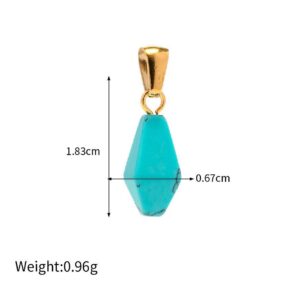 Doling turquoise (single pendant)
