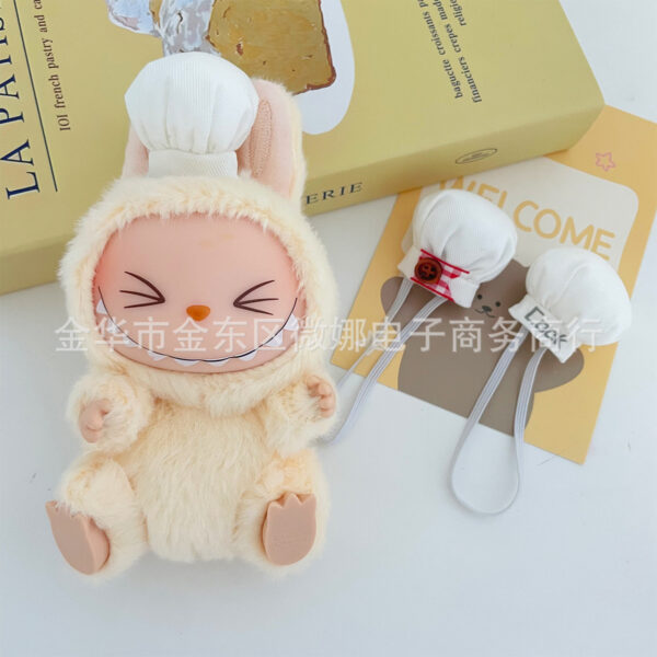 Wholesale Plush Doll Chef Hat 10cm Cotton Doll Hat