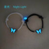 Wholesale Couple Bracelet Luminous Butterfly Alloy Love Magnetic Luminous Handmade