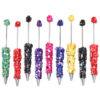 Wholesale 5pcs Special-Shaped Shell Stone Bead Pen DIY Creative Cute Pen