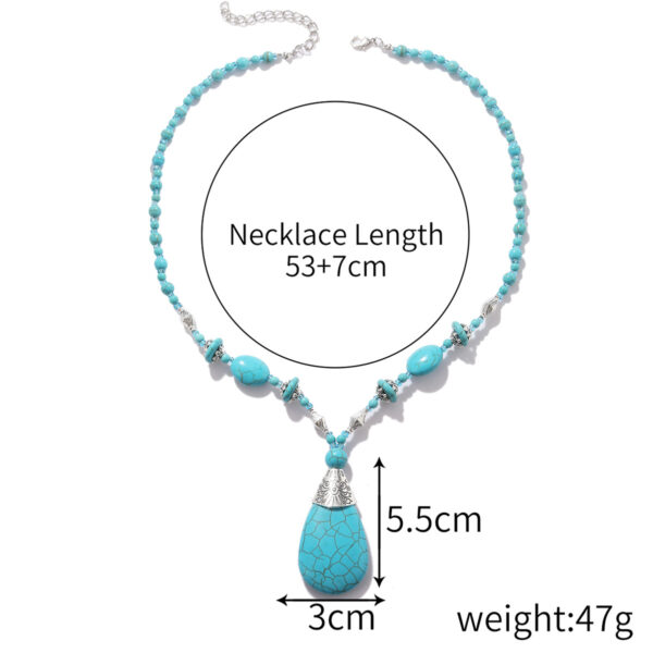 Wholesale Bohemian Ethnic Turquoise Necklace