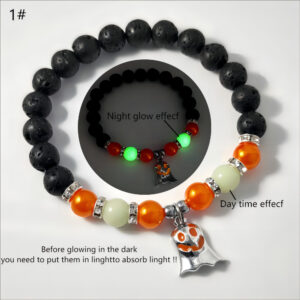 1# orange beads green light