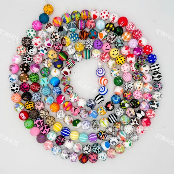 O1CN01qDFvUk1j20tV6IkUh_2216019784489-0-cib Wholesale 50PCS American Independence Day Printed Silicone Beads