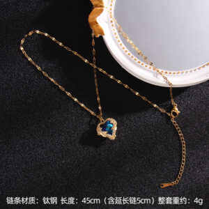 Golden inner Blue A008