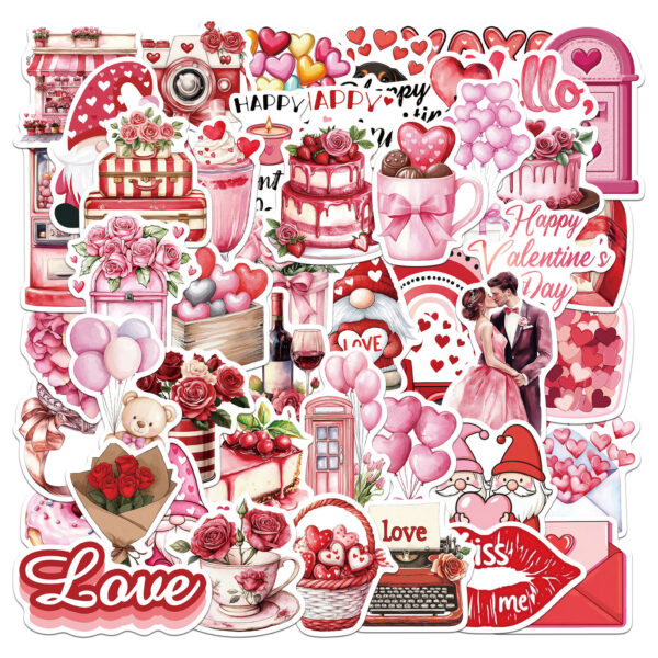 Wholesale 50pcs Sweet Valentine's Day