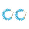 Wholesale handmade beaded earrings Bohemian fashion Joker exquisite earrings