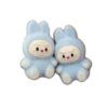 Wholesale 10pcs Sitting Long Fleece Plush Cartoon Acrylic Beads OLY Exclusive