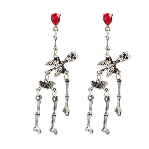 O1CN01qHMRRW23kFazaKivg_2588757293-0-cib Wholesale Halloween skeleton-themed dark earrings