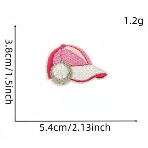 Pink golf cloth sticker 3 #