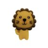 Wholesale Lion Food Grade Silicone Cartoon Animal Focal Beads