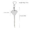 Wholesale Stainless steel mesh bag keychain