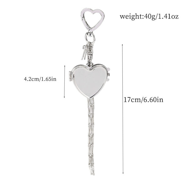 Wholesale Stainless steel mesh bag keychain