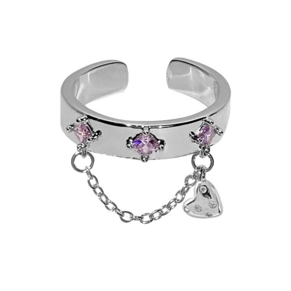 O1CN01qKps7O1xz0TjHpFvs_2213334886513-0-cib Wholesale Sweet Cool Chain Tassel Ring