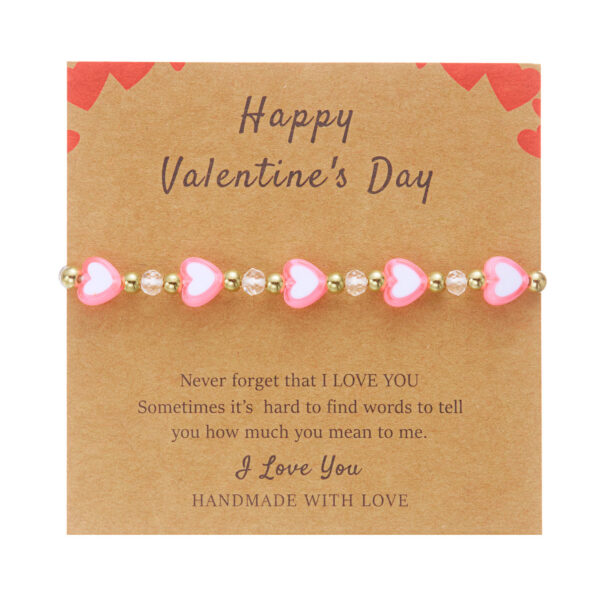 O1CN01qOBZKg1VUxRloiWBa_2212503332657-0-cib Wholesale Soft Ceramic Valentine's Day Multi Color Love Bracelet