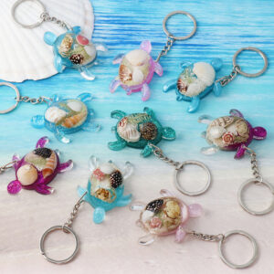 Wholesale Ocean Turtle Creative Metal Keychain