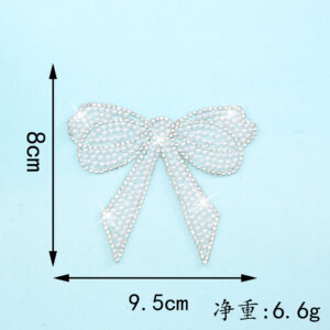 White rice beads * 8*9.5cm