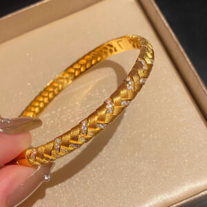 Bracelet-gold (real gold plating)