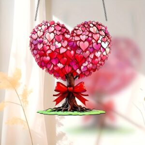 Wholesale Valentine's Day Heart-shaped Acrylic Home Decor Heart Tree