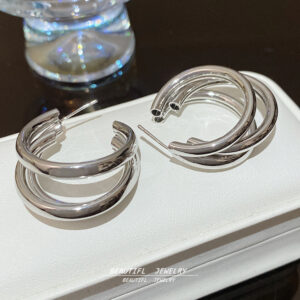 E0214 silver silver needle