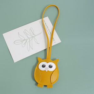 Owl strap - yellow