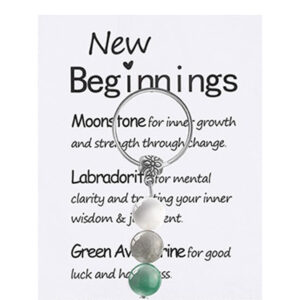 NewBeginnings1Pcs White Card